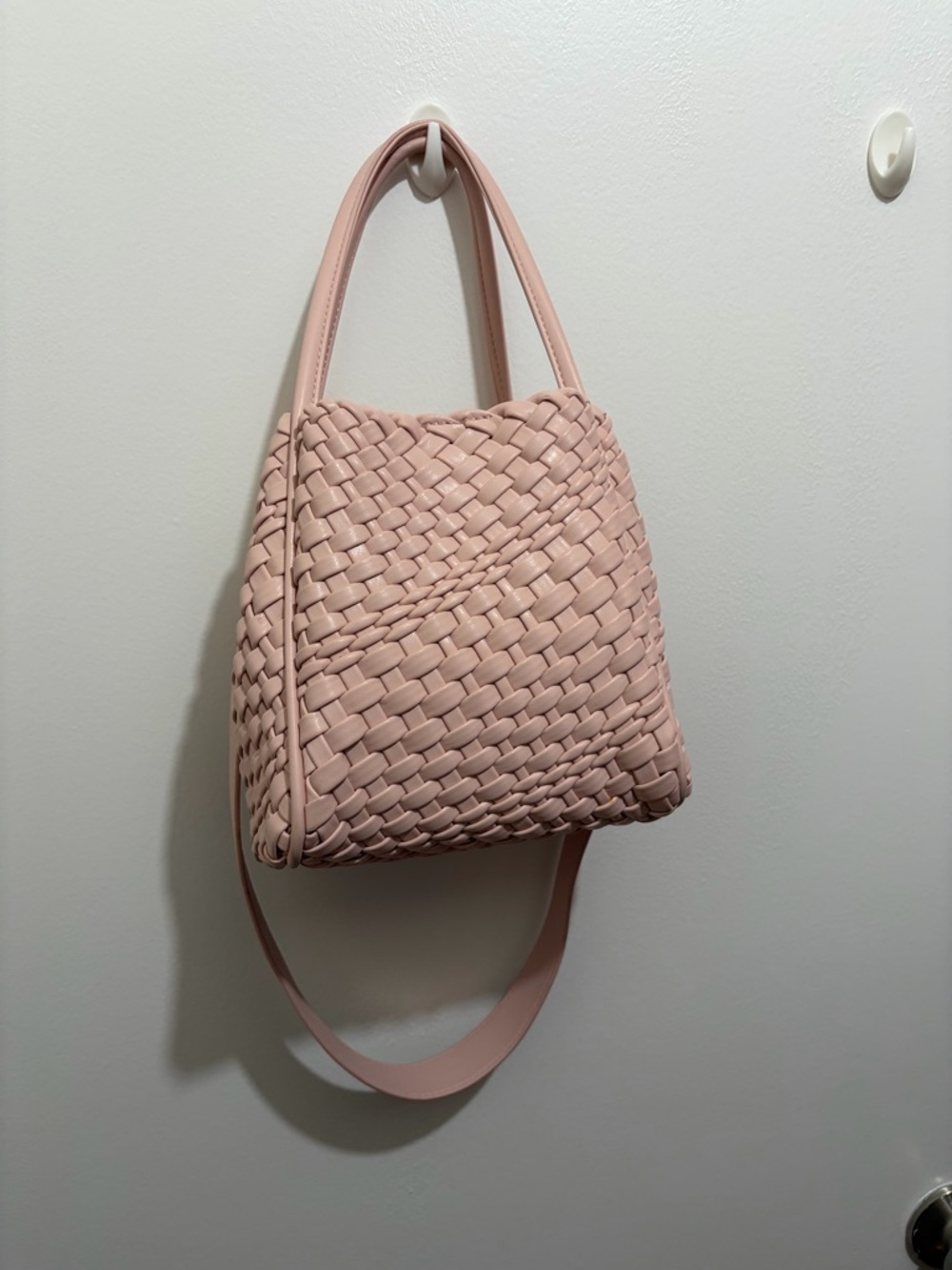 Anthropologie Hollace Mini Tote Pink - Picture 3 of 8